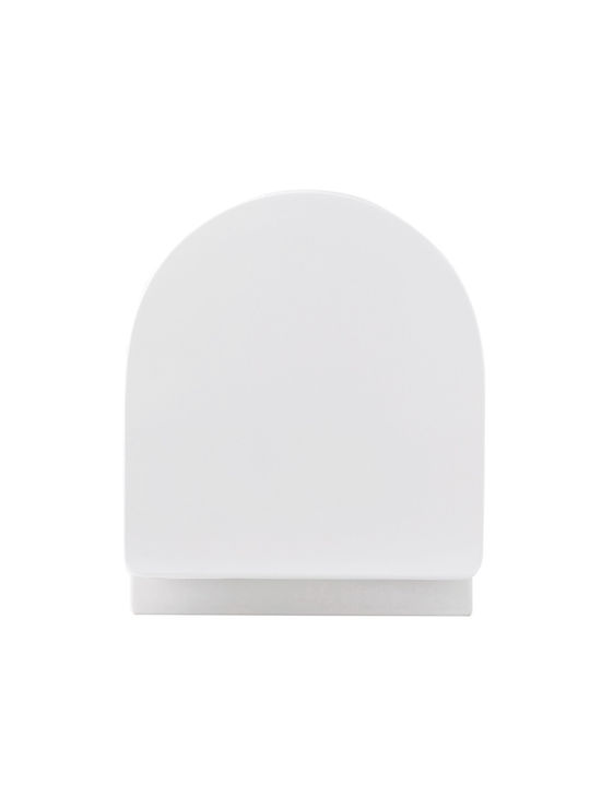 Scarabeo 5526B-300 Καπάκι Λεκάνης Soft Close από Βακελίτη Λευκό
