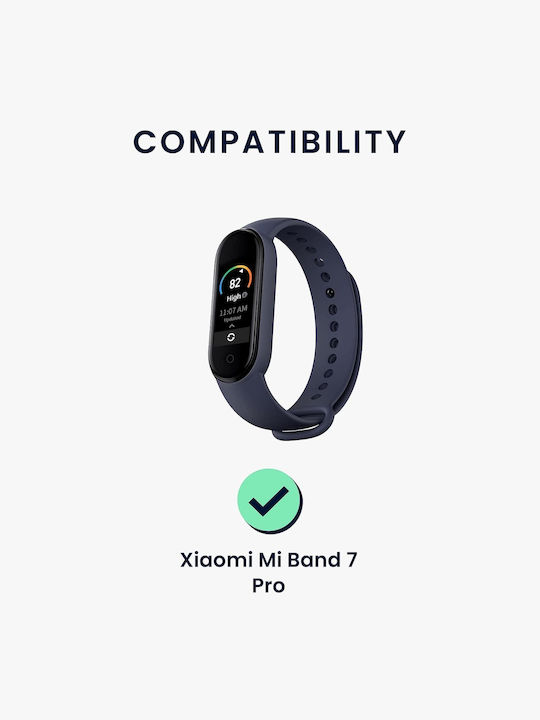 KWmobile Καλώδιο Φόρτισης USB Μαύρο (Smart Band 7 Pro)