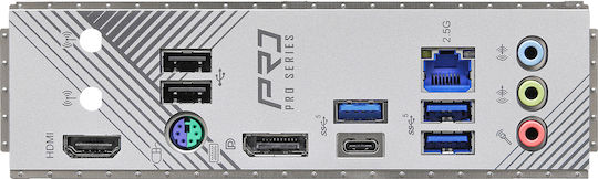 ASRock B760M Pro RS Motherboard Micro ATX με Intel 1700 Socket 90-MXBLH0-A0UAYZ