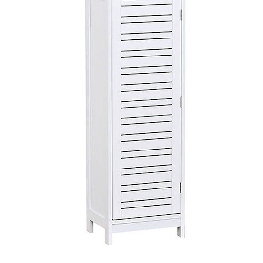Evideco Miami Badezimmersäule Boden H35xB23xH173cm Weiß