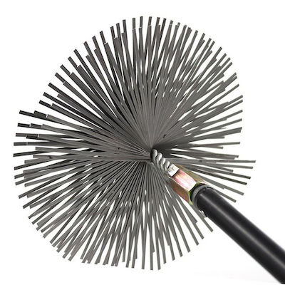 Round Metallic Chimney Cleaning Brush AMD025-046 Ø130mm