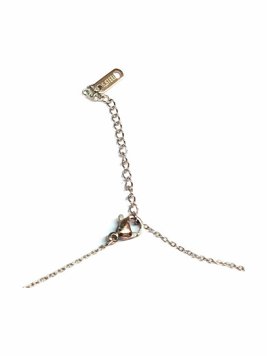 Amalfi Accessories Purple Gold Plated Steel Necklace