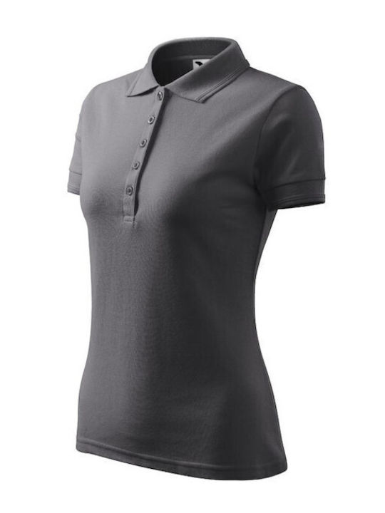 Malfini Women's Short Sleeve Promotional Blouse Gray