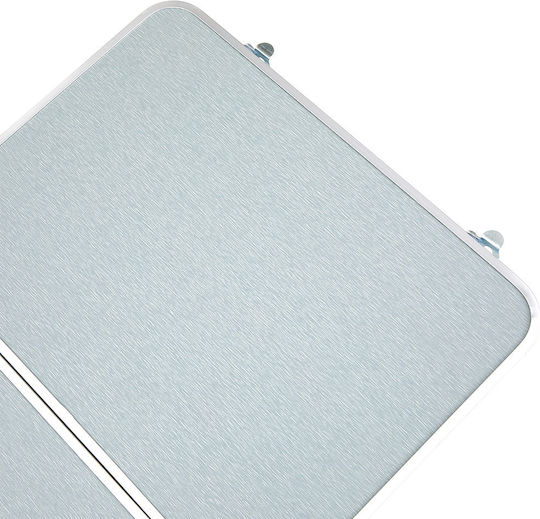 ArteLibre Elysium Table Aluminum for Camping Foldable in Case 56.5x53.5x36cm Gray