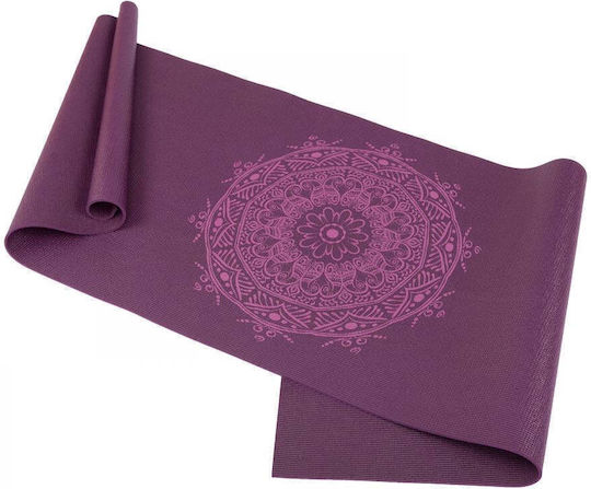 Bodhi Στρώμα Γυμναστικής Yoga Μωβ (183x60x0.45cm)