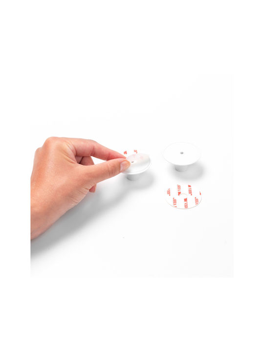 Brabantia Double Wall-Mounted Bathroom Hook White