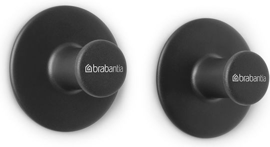 Brabantia Кука Баня Двойно със закопчалка за обръч и примка Сив