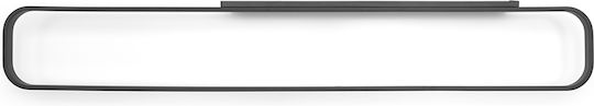 Brabantia Ράγα Μπάνιου Μονή Επιτοίχια με Βίδες ​100x100cm Γκρι