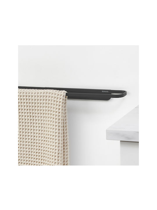 Brabantia Ράγα Μπάνιου Μονή Επιτοίχια με Βίδες ​100x100cm Γκρι