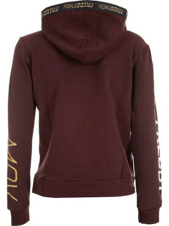 Freddy Jacket Burgundy with Hood
