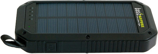 Relags Solar Power Bank 8000mAh with 3 USB-A Ports Black