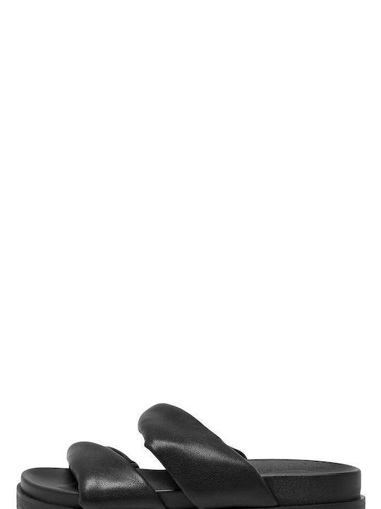 Only Damen Flache Sandalen in Schwarz Farbe