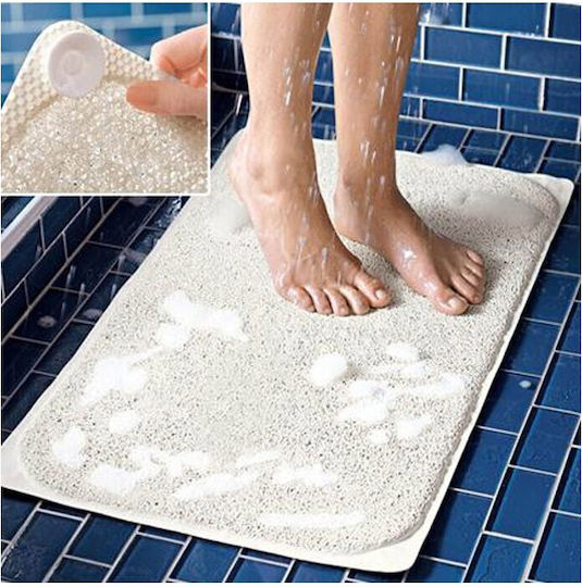 Bathtub Non-slip with Suction Cups White