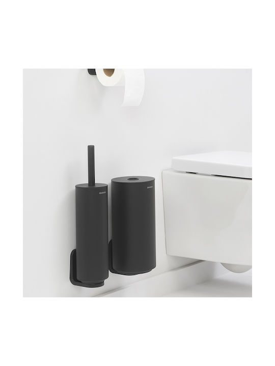 Brabantia Σετ Αξεσουάρ Μπάνιου Πλαστικό Γκρι 3τμχ