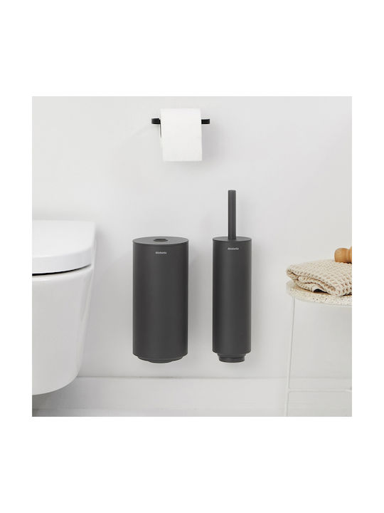 Brabantia Σετ Αξεσουάρ Μπάνιου Πλαστικό Γκρι 3τμχ