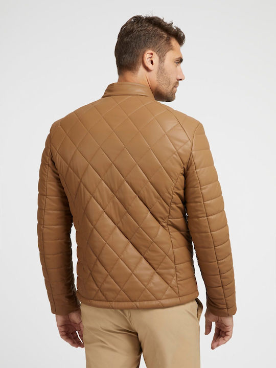 Winter Jacket Puffer Brown