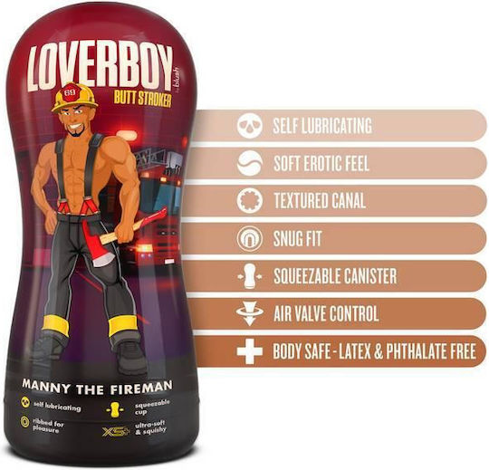 Blush Loverboy Manny The Fireman Masturbator Butt