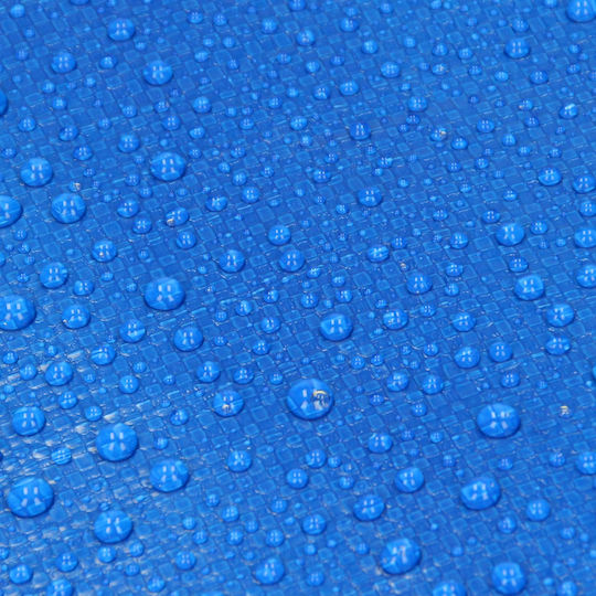 ECD Germany Waterproof Tarpaulin 260gr/m² 6x4m. Heavy Duty Blue