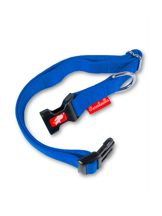 Ferribiella Hundehalsband in Blau Farbe Medium 20mm x 25 - 40cm