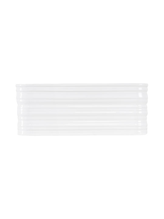 ML-Design Επικαθήμενος Νιπτήρας Κεραμικός 39x39x15cm Λευκός