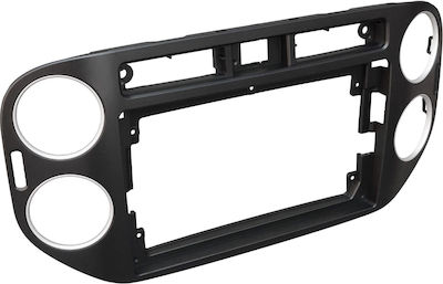 Installation Kit 2 Din Compatible with Screen 9" for Volkswagen Tiguan