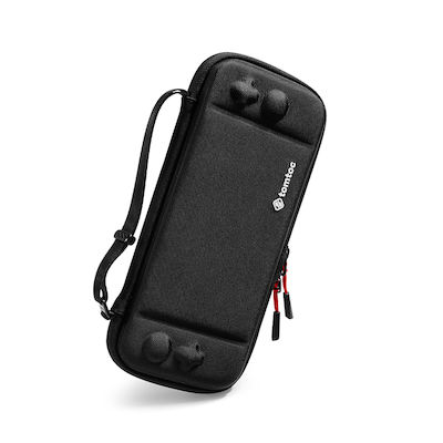 tomtoc FancyCase Slim Υφασμάτινη Θήκη Μεταφοράς για Κονσόλα Switch OLED Μαύρη