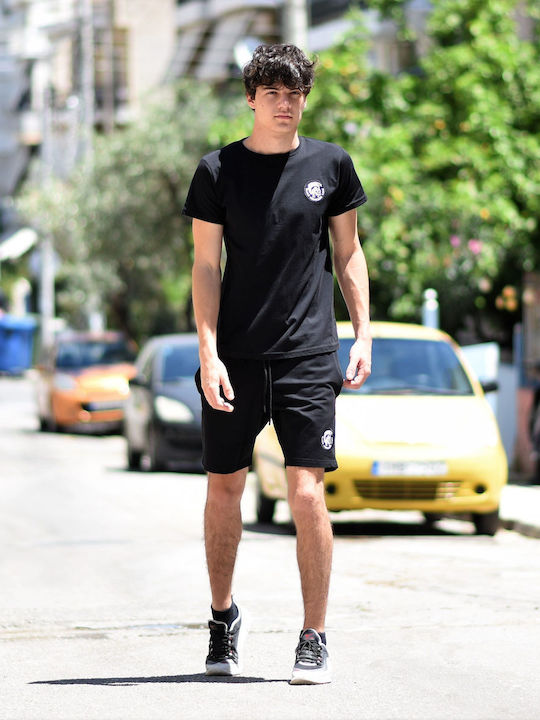 Sportliche Herrenshorts Schwarz
