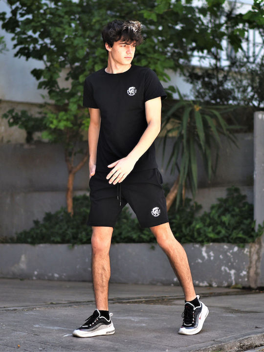 Sportliche Herrenshorts Schwarz