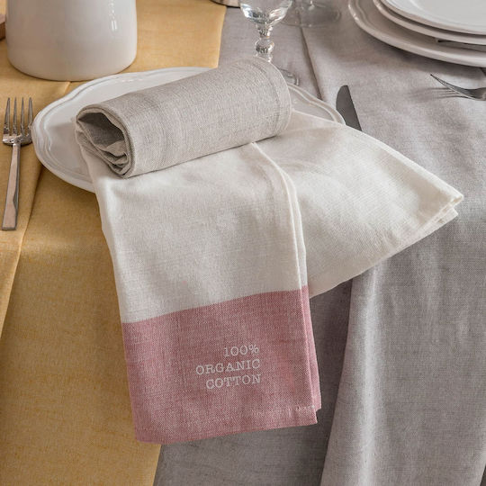 Amo La Casa Towel from 100% Cotton in Yellow Color 45x65cm 2pcs Amo La Casa Towel from 100% Cotton in Yellow Color 45x65cm 2pcs