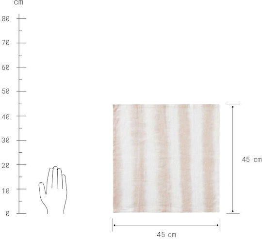 Butlers Prosop în Culoarea Roz 45x45cm