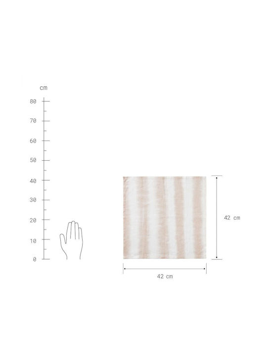 Butlers Prosop în Culoarea Roz 45x45cm