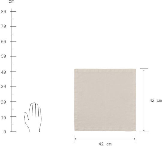 Butlers Handtuch 42x42cm