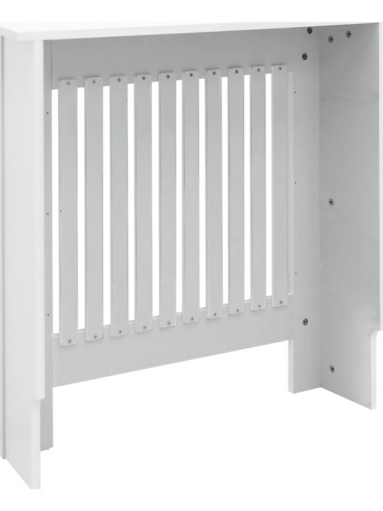 ECD Germany Country Style Radiator Cover White 78x19x82cm