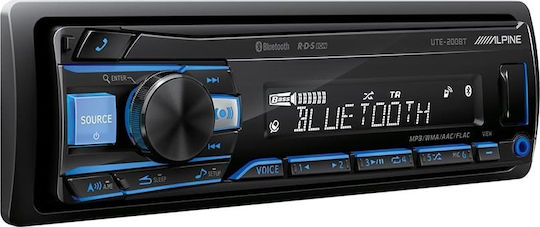 Alpine UTE-200BT Автомобилно Радио (1DIN) (Bluetooth/USB)