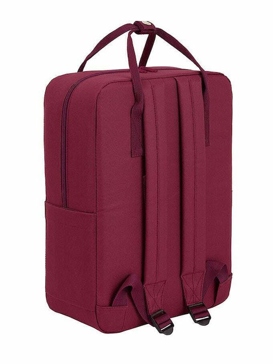Safta Backpack Μπορντό