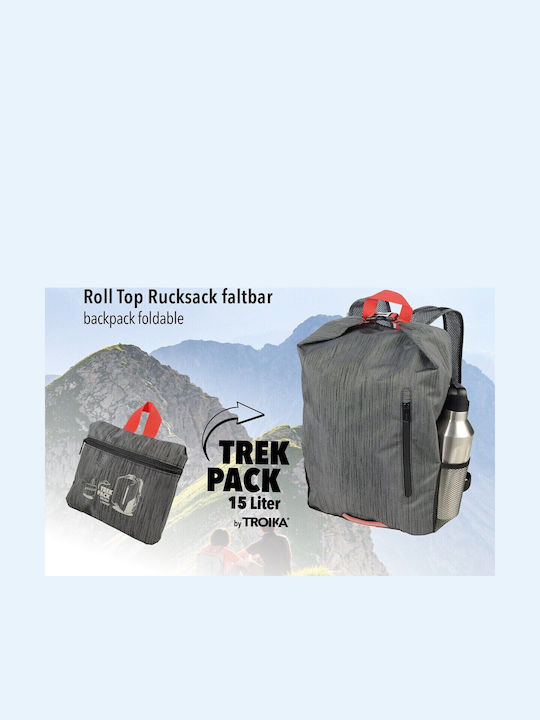Troika Backpack 15lt Γκρι