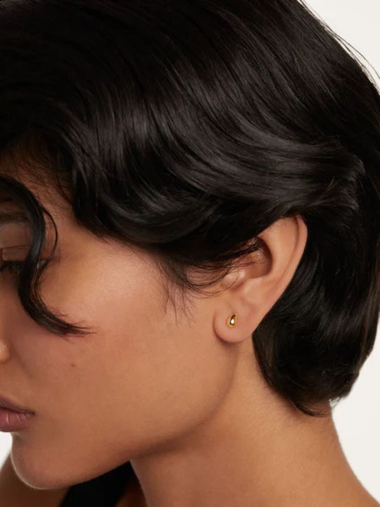P D Paola Earrings made of Silver Gold Plated with Stones P D Paola Earrings made of Silver Gold Plated with Stones