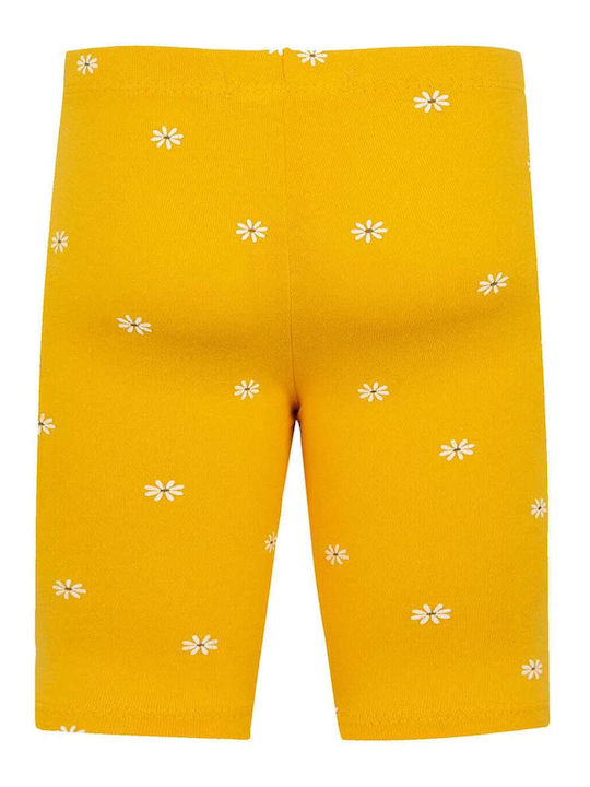 Losan Kids Short Cycling Legging Yellow