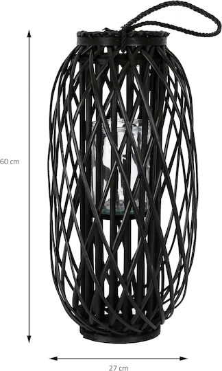 ECD Germany Χριστоулгенски свещи и свещници Свещ Черен 27x60см.