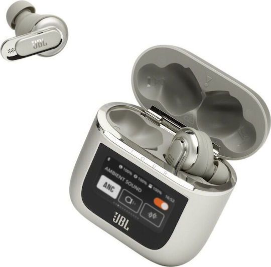 JBL Tour Pro 2 In-ear Bluetooth Handsfree Ακουστικά με Θήκη Φόρτισης Champagne