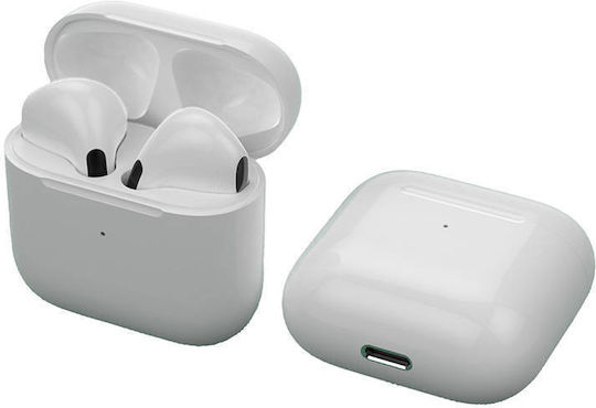 Foneng BL101 Earbud Bluetooth Handsfree Căști cu Carcasă de Încărcare Alb