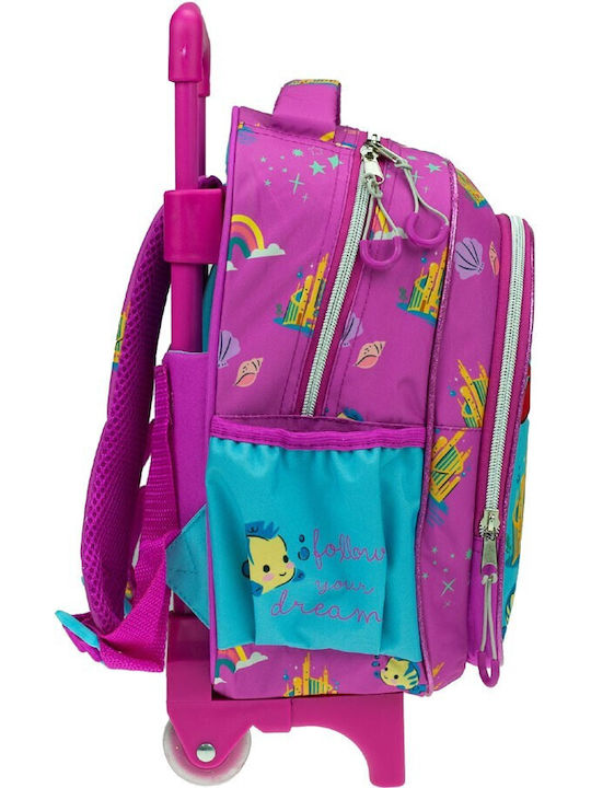 Gim School Bag Trolley Kindergarten in Pink color