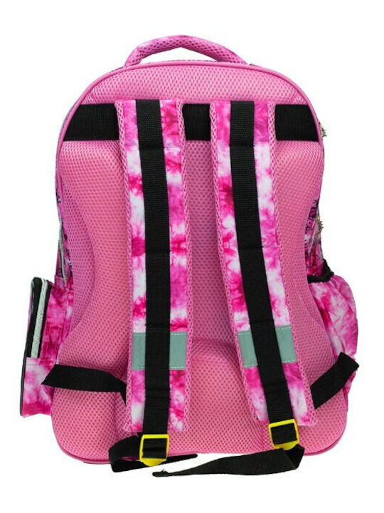Gim School Bag Backpack Elementary, Elementary Pink with Water Bottle Holder