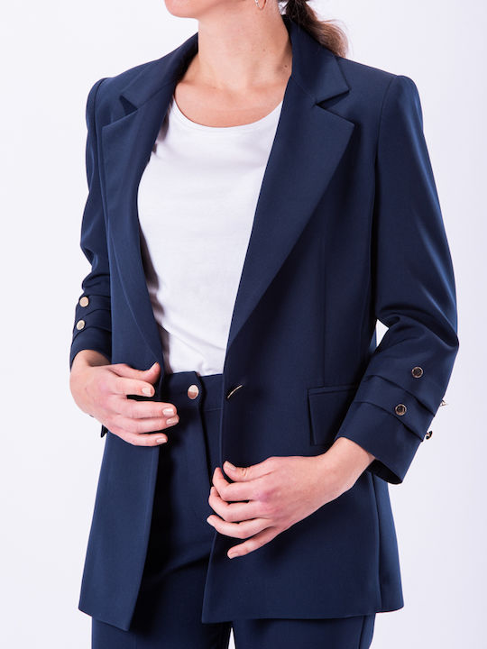 Forel Women's Crepe Blazer Green