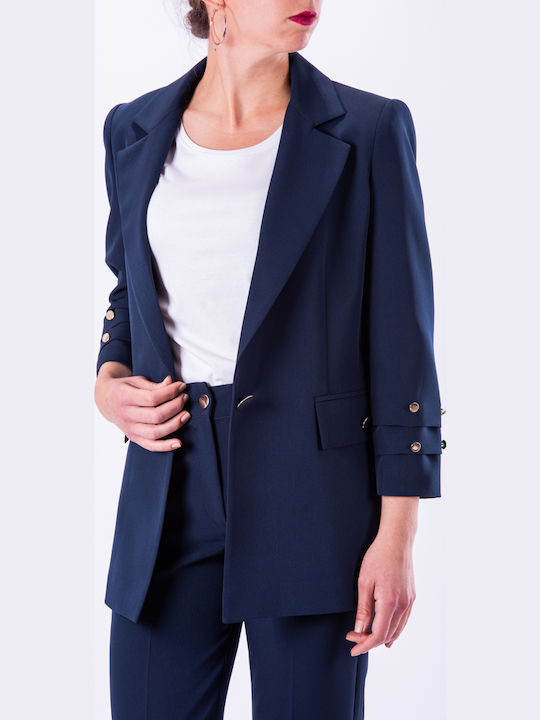Forel Women's Crepe Blazer Green