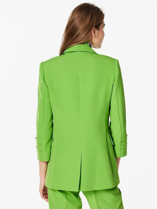 Forel Women's Crepe Blazer Green