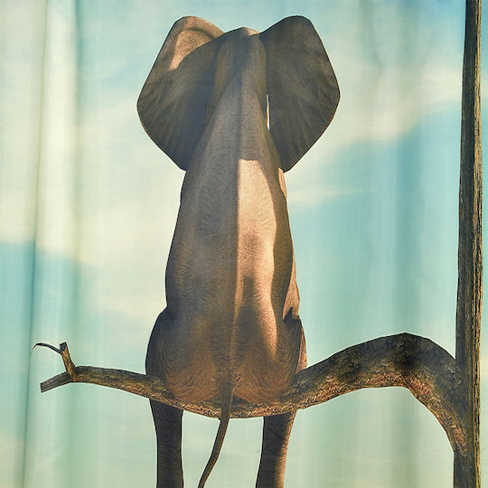 Lino Home Tembo Душ завеса 180x200см Синя