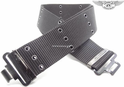 Survivors Military American Type Strap Belt 55mm Black