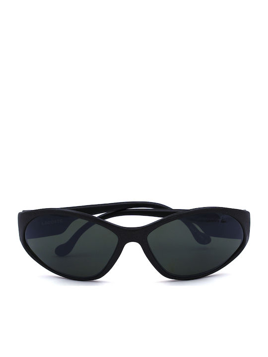 Lacoste Sunglasses Μαύρα with Acetate Frame & Green Lens Lacoste Sunglasses Μαύρα with Acetate Frame & Green Lens
