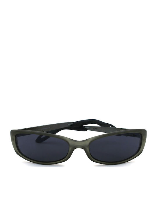Lacoste Sunglasses Gray with Mixed Frame & Black Lens Lacoste Sunglasses Gray with Mixed Frame & Black Lens